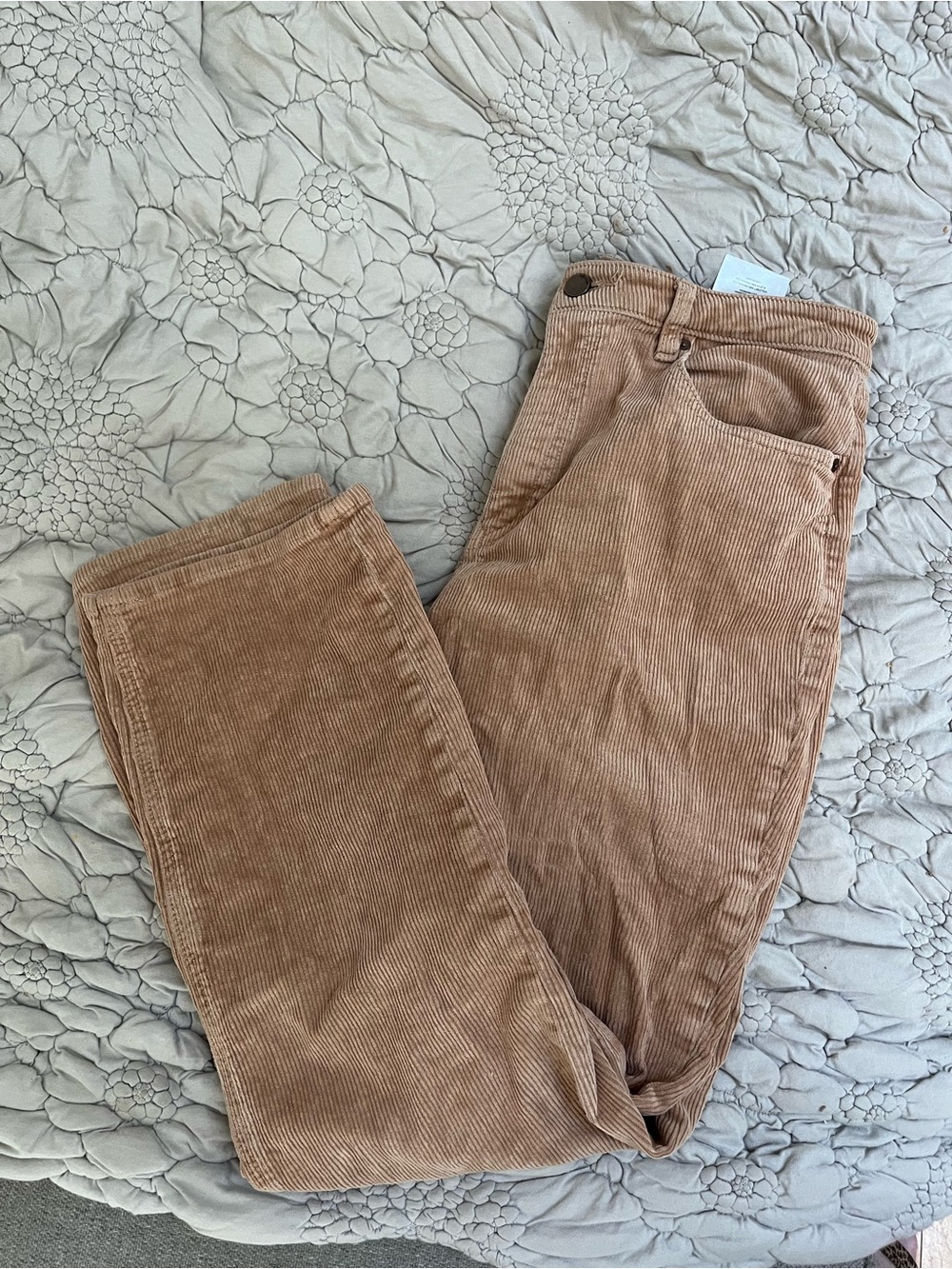 Volcom stoned straight Corduroy High-Rise Women’s Jeans — Tan